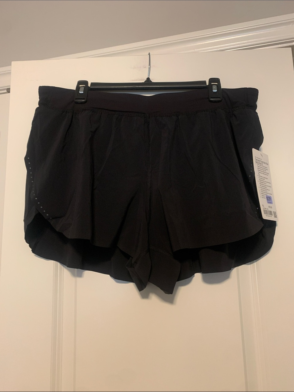 lululemon athletica Black Fast and Free HR Short
3in, Sz XL, NWT
